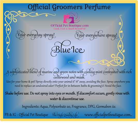 Blue Ice Official Groomers Perfume