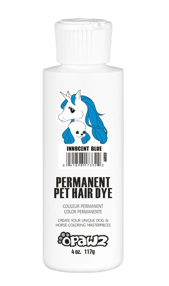 innocent blue permanent hair dye
