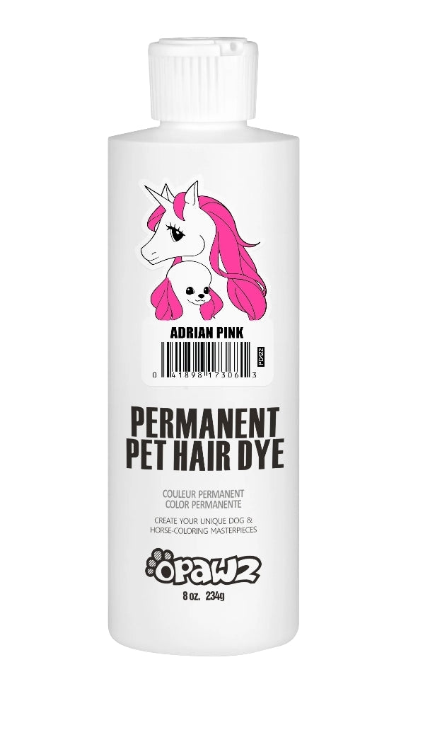 adrian pink permanent hair dye