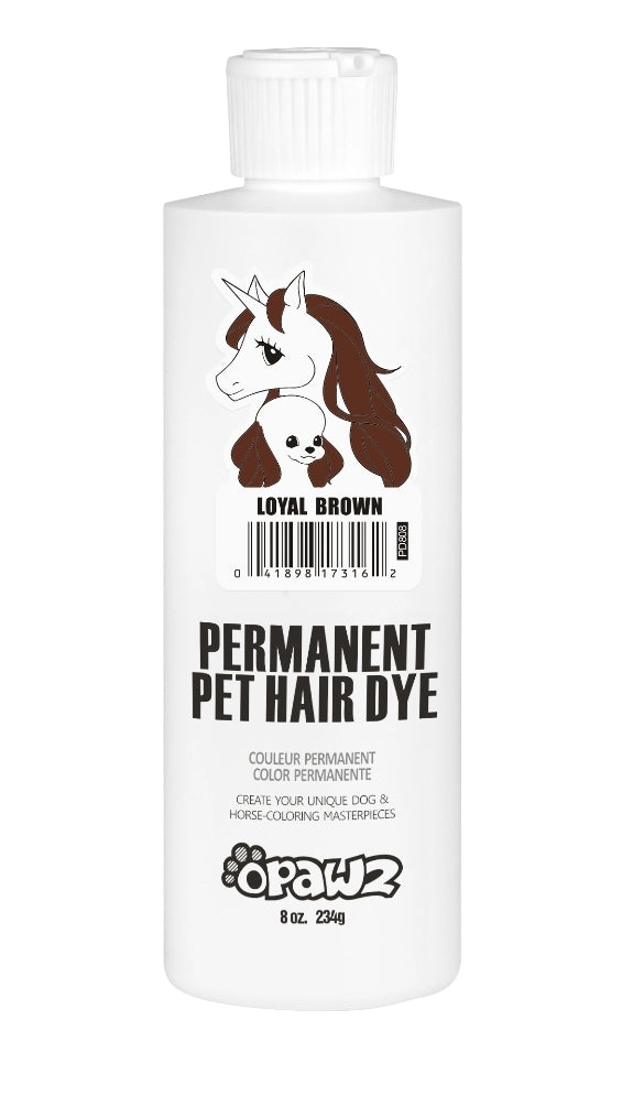 loyal brown permanent hair dye