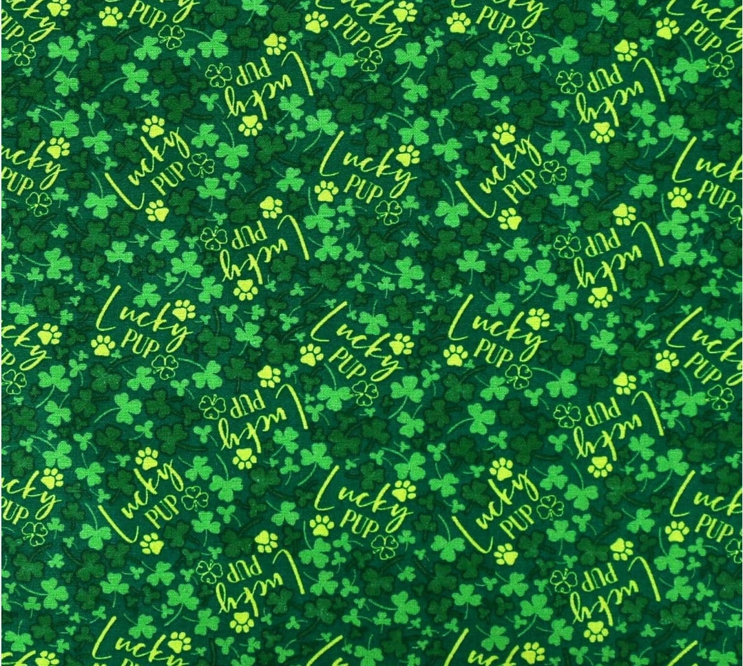 official groomer st. patrick's day bandana's