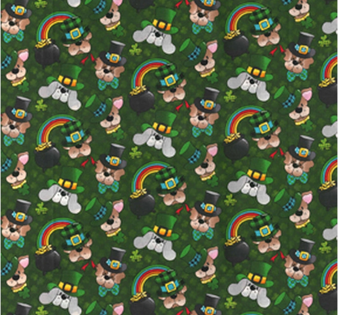 official groomer st. patrick's day bandana's