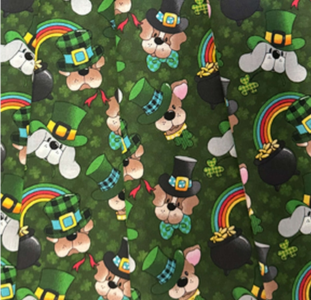 official groomer st. patrick's day bandana's