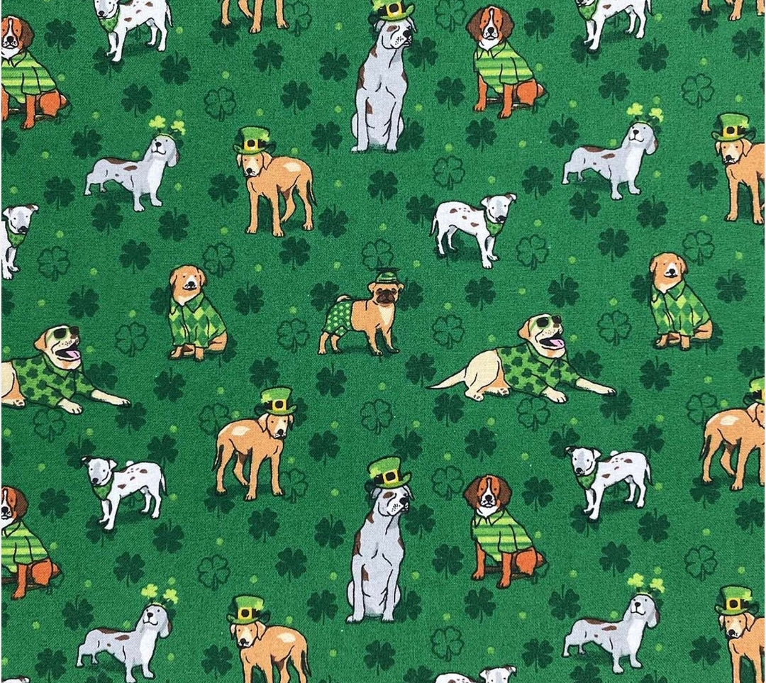 official groomer st. patrick's day bandana's