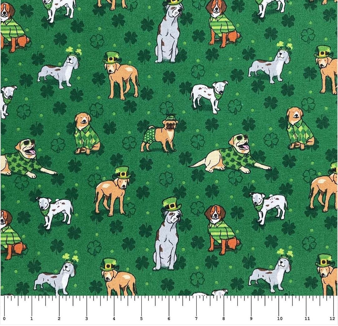 official groomer st. patrick's day bandana's