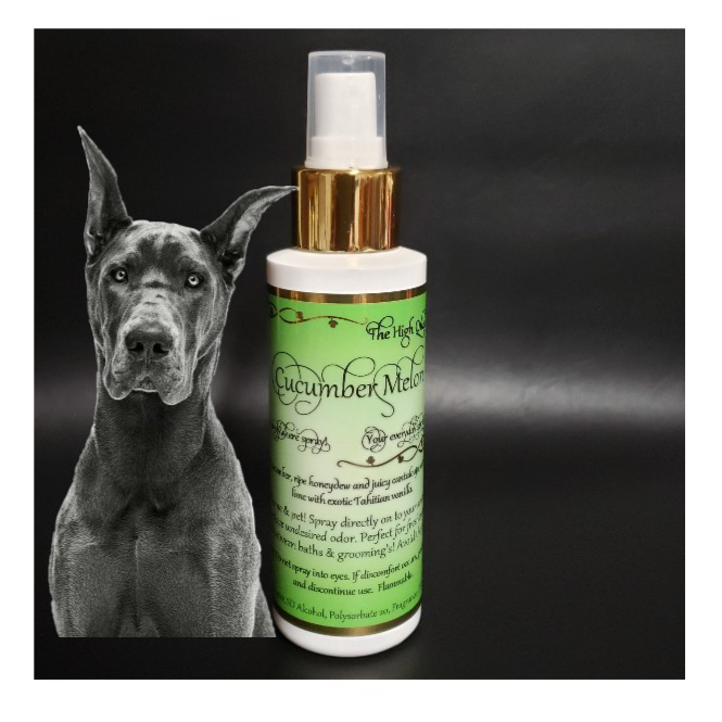 cucumber melon fragrance perfume for dogs