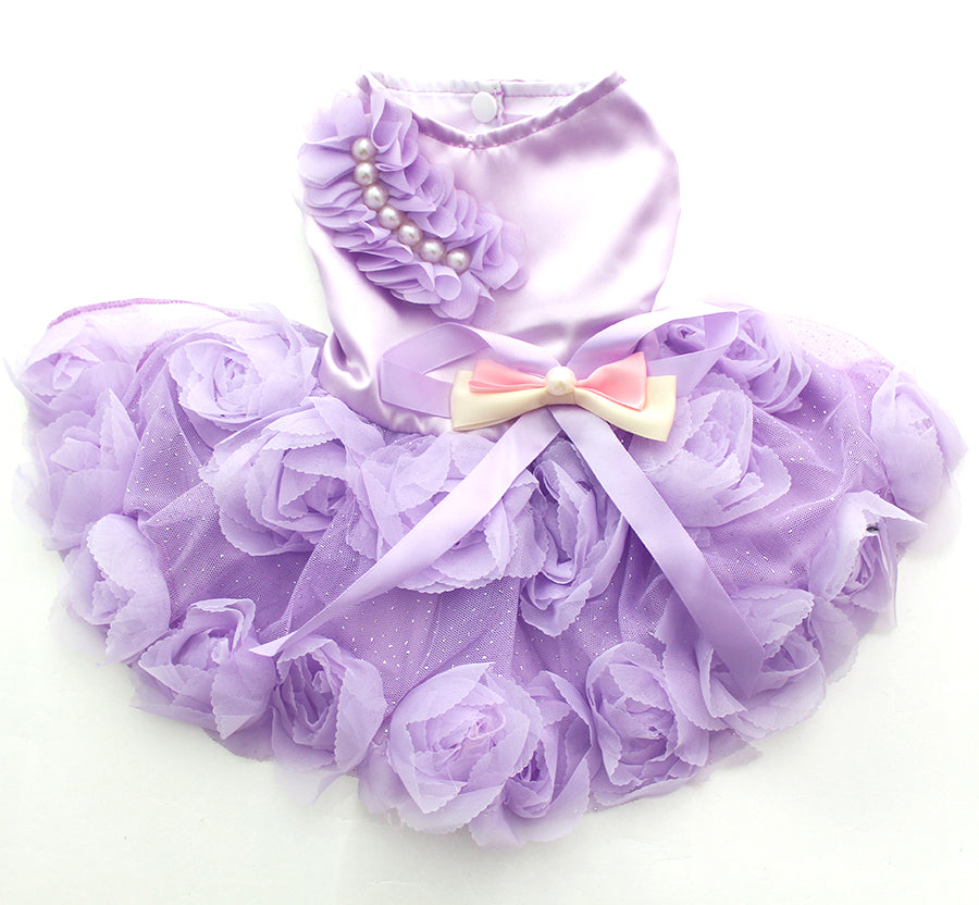princess rosette dress