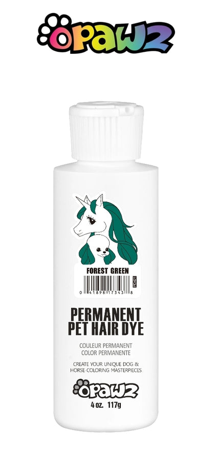 Forest Green Permeant Pet Hair Dye