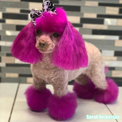 Adorable Pink Permanent Hair Dye