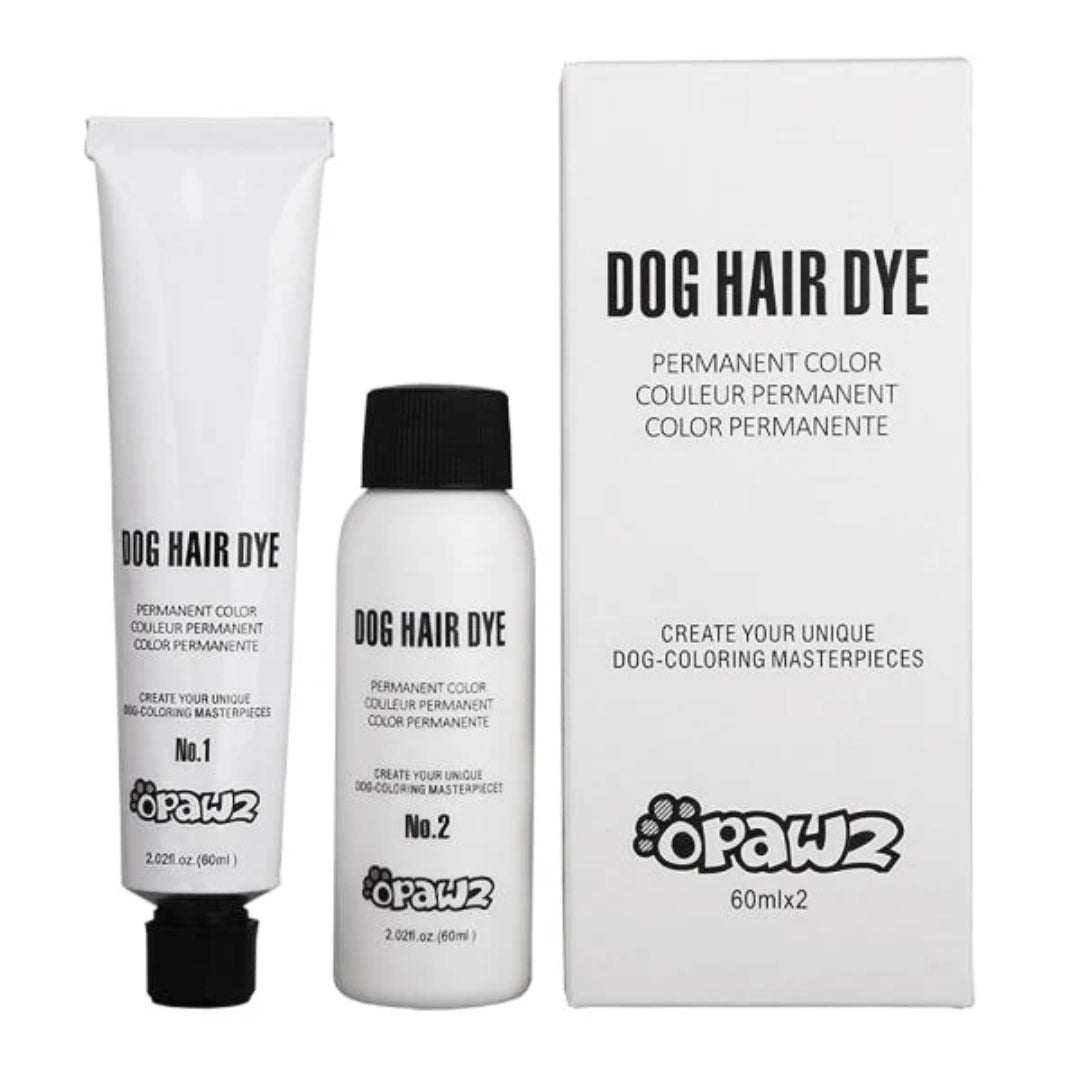 black permanent hair dye