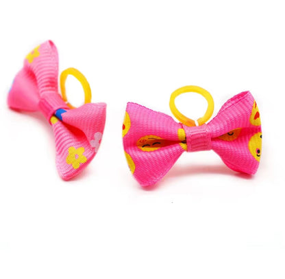 40pc Pink Bows