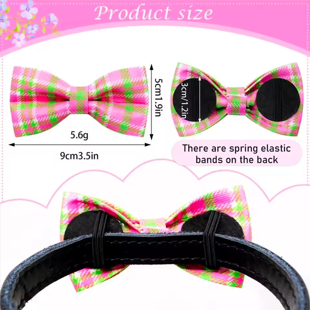 bow tie slide on collar