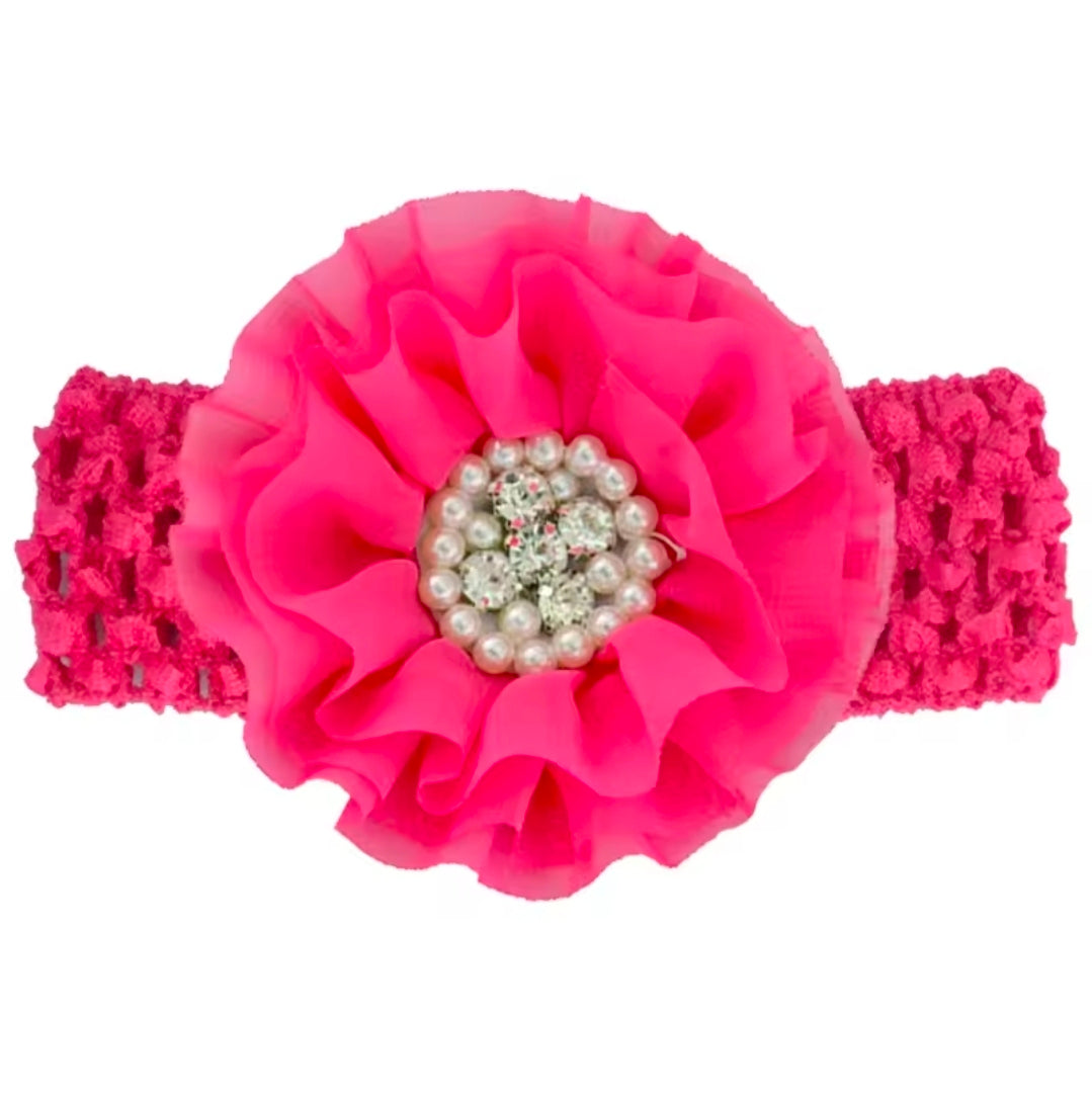 official groomer bling center stretchy neck bands