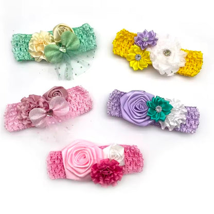 Official Groomer Flower Stretchy Neck Bands