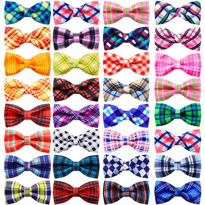 Bow tie slide on collar