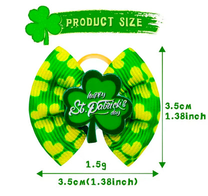 St. Patrick Day Official Groomer Bows