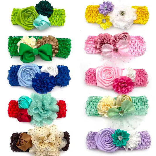 Official Groomer Flower Stretchy Neck Bands