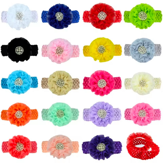 Official Groomer Bling Center Stretchy Neck Bands