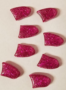 Rose Glitter Fake Nails for Dogs - Official Pet Boutique