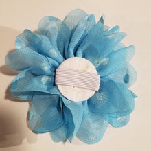 Load image into Gallery viewer, Bling with Gold Dots Flower Collar Accessory - Official Pet Boutique
